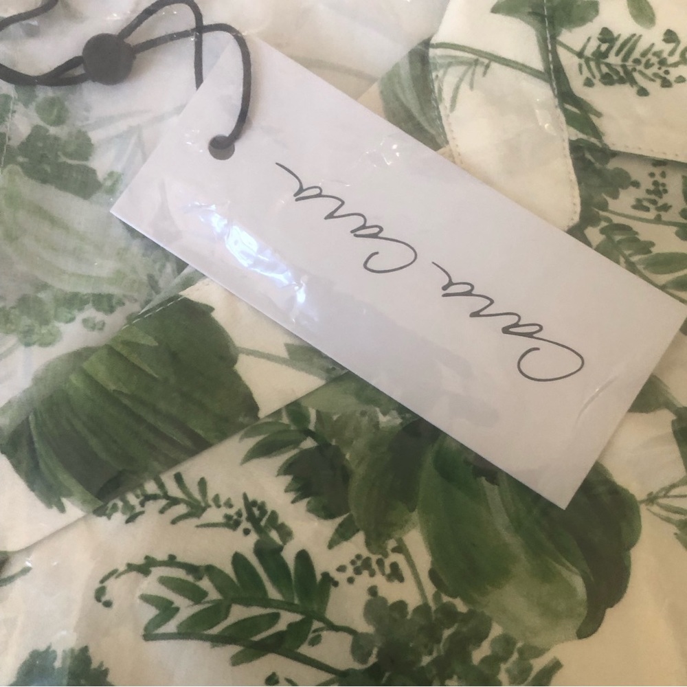 Cara Cara Adriana Maxi Dress - Olive Hanging Orchids - Picture 8 of 11